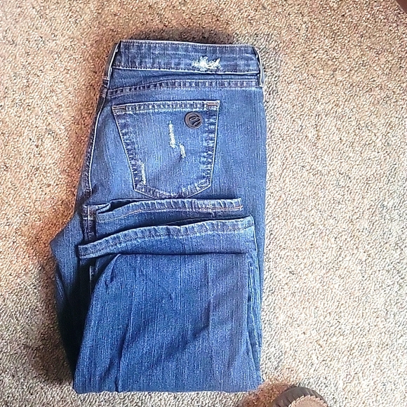 Boston Proper Distressed Jeans - Picture 3 of 6